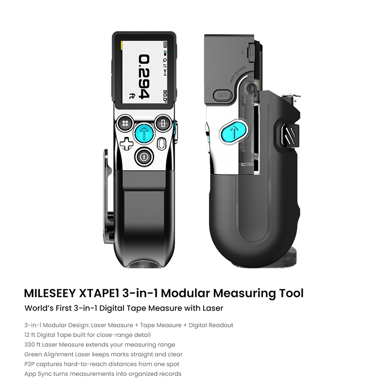 XTAPE1 Digital Tape Measure with Laser