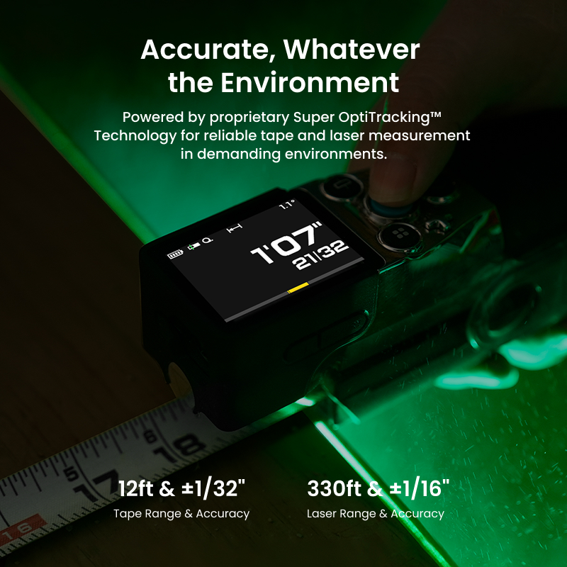 XTAPE1 Digital Tape Measure with Laser
