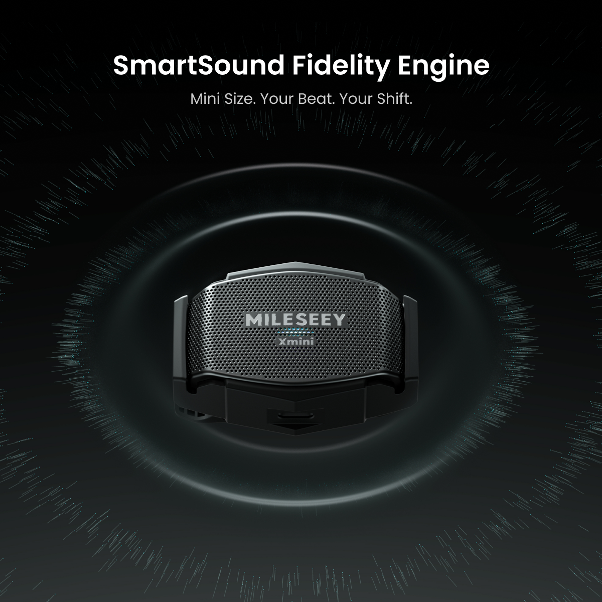 MILESEEY GripSound Xmini  AI-Powered Ultra-Light Wearable Bluetooth Speaker