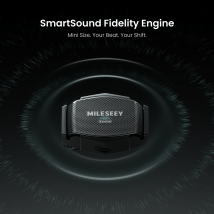 MILESEEY GripSound Xmini  AI-Powered Ultra-Light Wearable Bluetooth Speaker