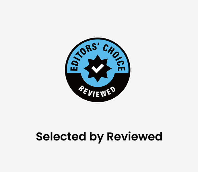 Reviewed Editors' Choice award badge