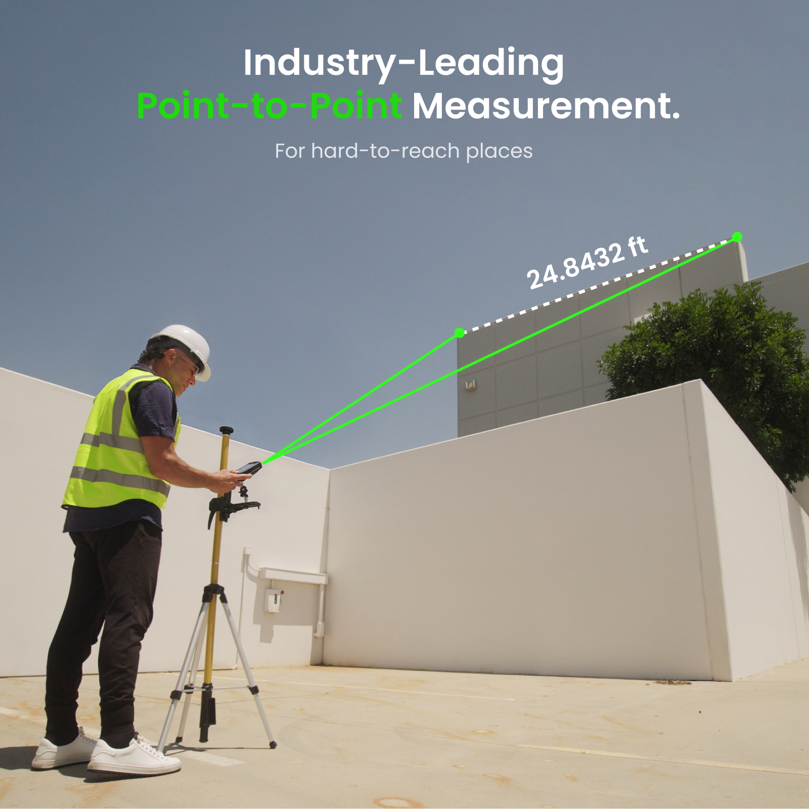 MILESEEY S50C Green Laser Measure with Camera – Mileseey Tools