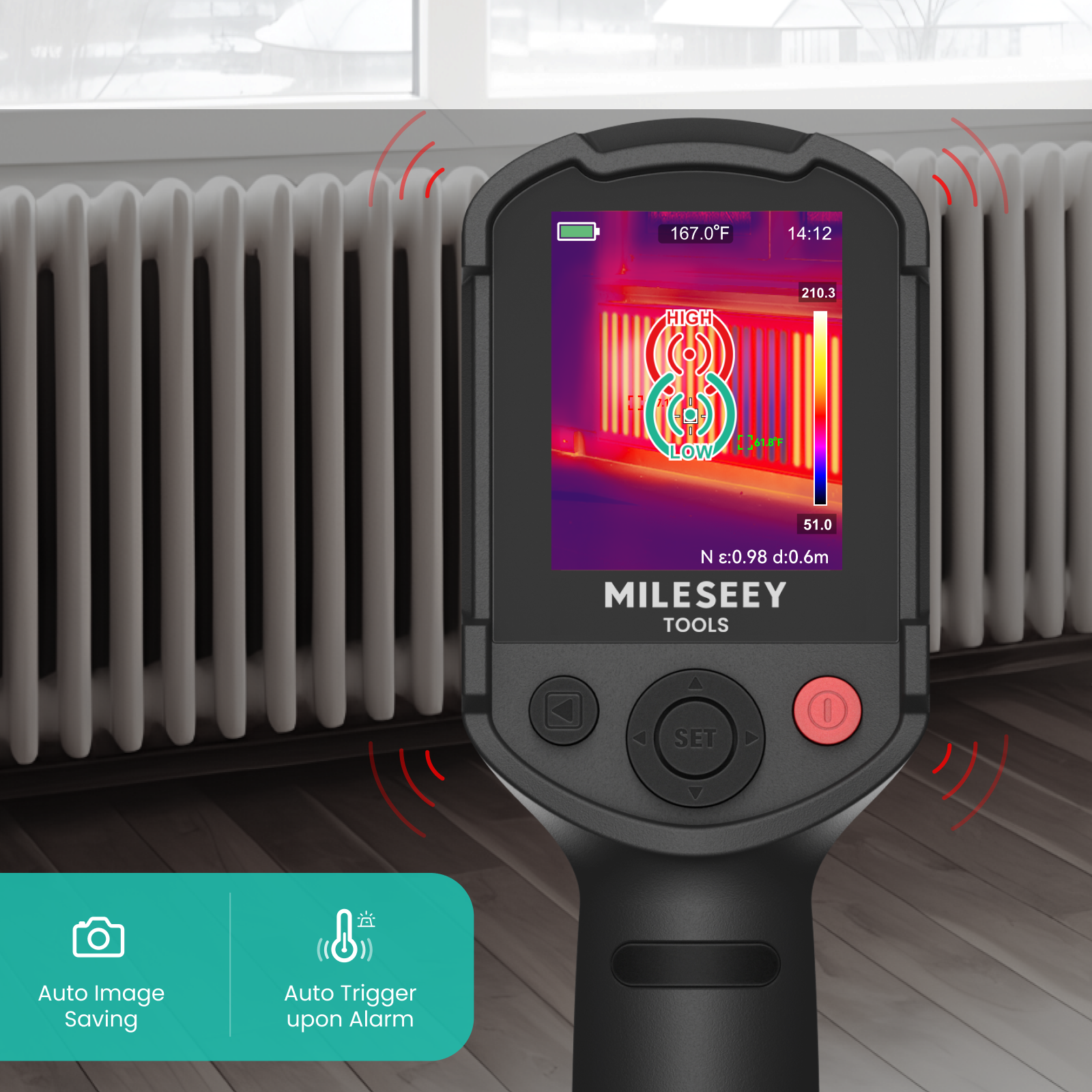 TR20 Series Thermal Imaging Camera with Video Recording