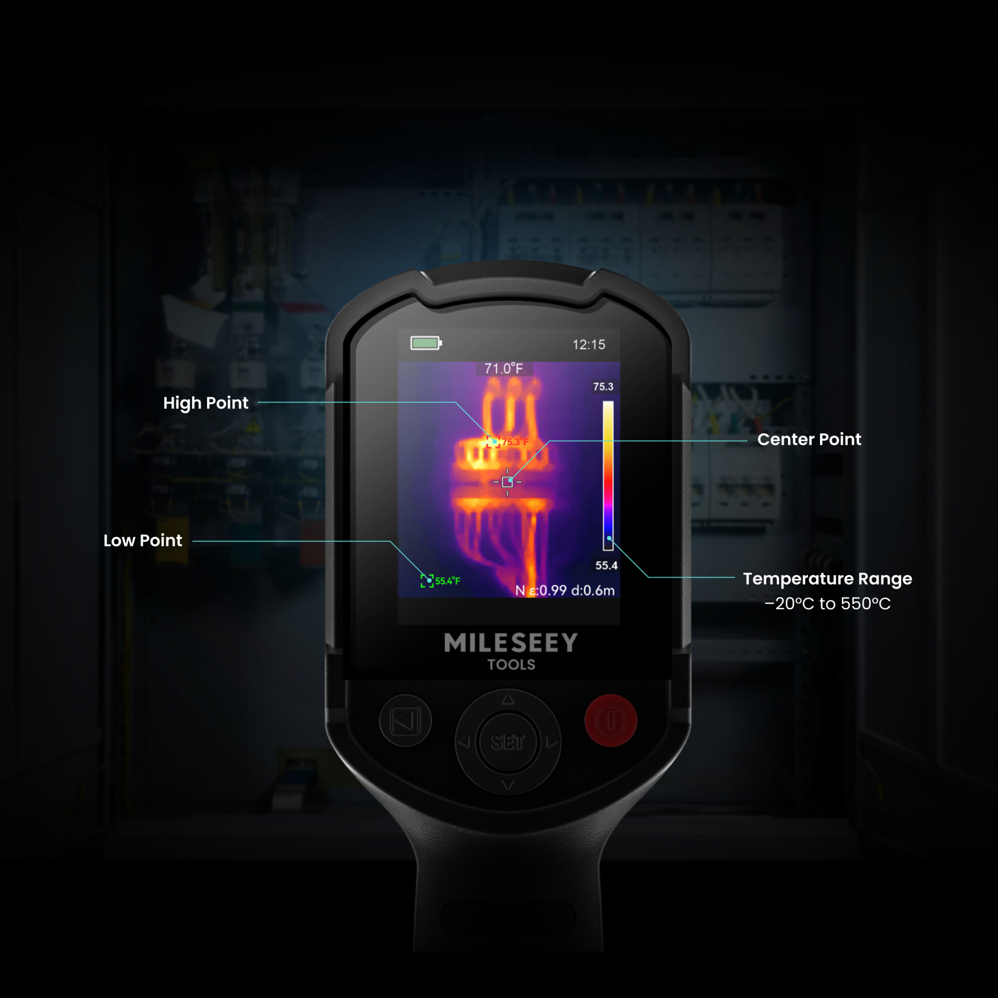 TR20 Series Thermal Imaging Camera with Video Recording